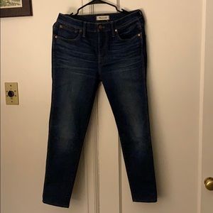 Madewell high rise skinny jeans